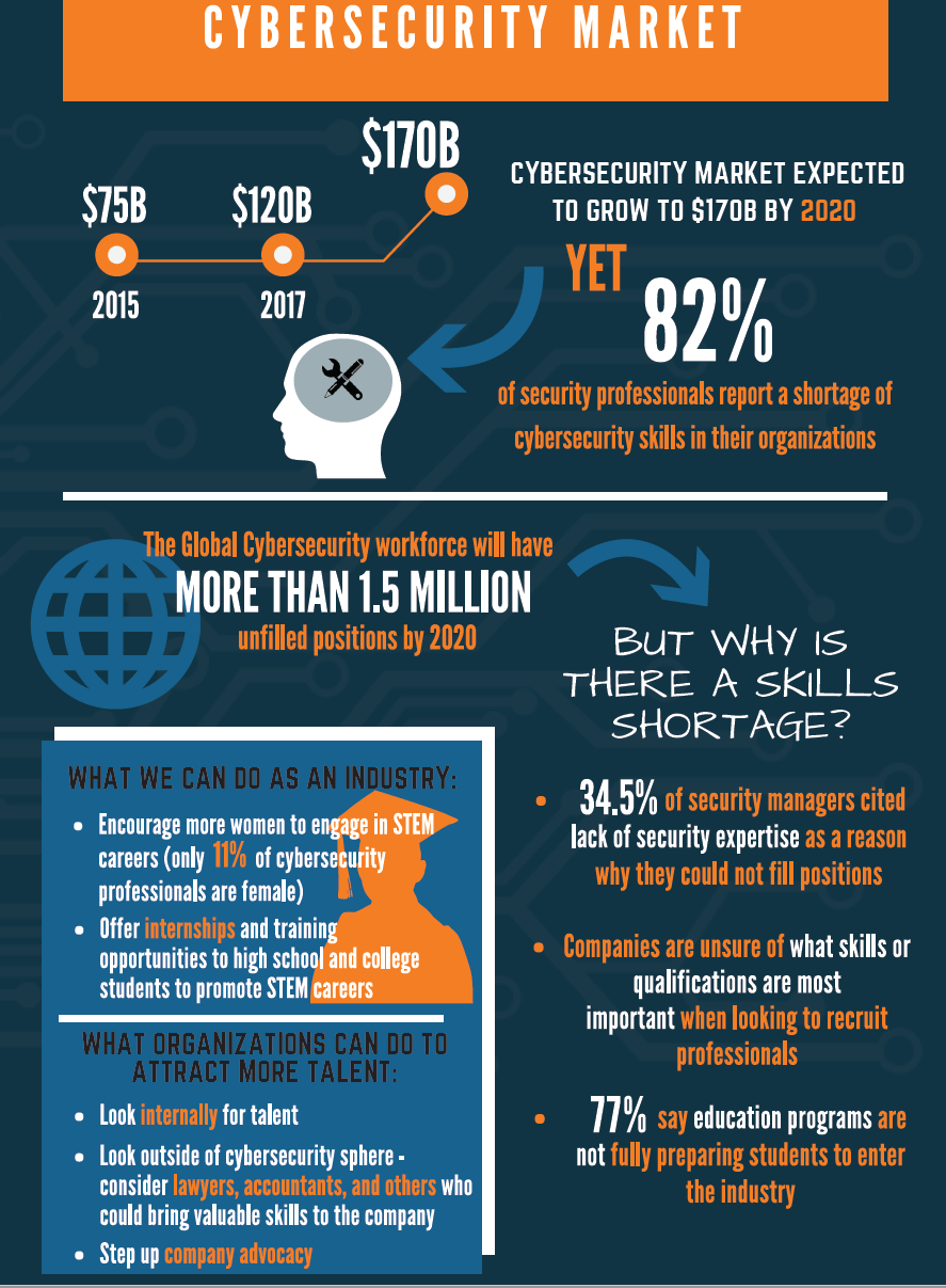 Infographic: The Cybersecurity Skills Gap